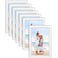 Icona Bay 4x6 Picture Frames Set (White, 12 Pack), Classy Contemporary Style, Maestro Collection