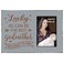 EXQUIDECA Godmother Gifts from Godchild - Baptism Mothers Day Godparent Picture Frame 4x6 Inches Vertical Photo - Lucky as Can Be the Best Godmother Belongs to Me