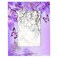 Mardesigns Flower Purple 8x10 Picture Frame, Butterfly Wall Gallery Photo Frames Fits 6x8 &amp; 8 x10 Picture for Table Top Display and Wall Photo Frame