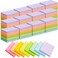 Seajan 200 Pads Mini Sticky Notes 1.5 x 2 Inch Small Self Stick Pad Bulk Tiny Pads Paper Note Pads Bright Colors Memo for Office Home