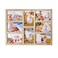 MONT PLEASANT 4x6 Collage Picture Frame Family Photos Display - 8 Openings Collage Picture Frame for Wall for Tabletop Stand Brown Farmhouse Picture Frames Set for Home Decor Family Gifts