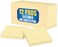 1InTheOffice Sticky Notes 3x3, Yellow Sticky Notes, Self-Stick Note Pads, 100 Sheets/Pack, 12 Pack