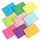 Eastern Wolf 9 Pads to Do Lined Sticky Notes, 9 Bright Multi Colors Self-Stick Note Pads, 3x4 Inch with Line Adhesive Memo Sticky Notes Notepad, 50 Sheet/Pad