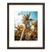 Frametory, 16x20 Picture Frame with Mat for 11x14 Picture- - High Definition Glass Wide Molding - Preinstalled Wall Mounting Hardware (Brown, 1 Pack)