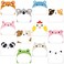 48 Pads Cute Sticky Notes Animal Cartoon Sticky Kawaii Sticky Notes Fun Sticky Notes Cute Notepads Animal Shaped Sticky Note Pads Self Stick Memo Pad for Office Home Kids Students Roommates Tab Gifts