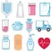 Eaasty 12 Pads Mini Funny Nurse Sticky Notes Cute Nurse Notepads Assorted Hospital Themed Nurse Gifts Medical Sticky Pads for Doctor Nurse Supplies