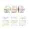 TANG QIRA 9 Pack Non-Sticky Notes,Aesthetic Blank Memo,Scrapbook Supplies Lattice Element Cube Not Sticky Origami Paper, Paper Note Pads Memo for Office Home Notebook Supplies,1800 Sheets,3 x 3 Inch.