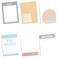Not Today Funny Sticky Note Assortment / 3" x 4" Repositionable Sticky Note Set/Set of 6 Hilarious Office Pads/Made in The USA