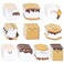 CJiangpo 30Pcs Marshmallow Sticky Notes Pads, 600 Sheets Cute Self Stick Notepad Memo Pads Funny Cartoon Page Marker Classroom Rewards Camping Themed Party Favors Filler Gift for Kids