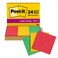 Post-it Super Sticky Notes 3x3 in, 24 Pads/Pack, 70 Sheets/Pad, Workshop Kit, Red, Yellow, Green (654-24SSANSIOC)