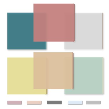 AWEELON Transparent Sticky Notes -Waterproof Clear Sticky Notes Tabs Set for Annotation Books Page Markers Index Bible Accessories Aesthetic School Study Supplies