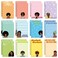 Sinmoe 24 Pcs Black Girl Inspirational Sticky Notes 3 x 4 Inch Appreciation Sticky Notes Motivational Memo Pads Black History Positive Gifts Notepads for Women Work Study School Office(Inspirational)