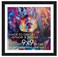 9x9 Frame Black Wood With White Mat   12x12 Frame Matted to 9x9   Display Your Artwork Under UV Acrylic Shatter Guard Front, with Foam Board Backing, Wall Hanging Hardware - Gallery Frame Square