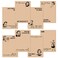 Whaline 8 Packs Funny Memo Pads Women Office Notepads Humorous Sticky Note Pads Funny Novelty Humor Kraft Paper Notepads Sarcastic Adhesive Memo Pad for Women Office Coworker Student Staff Gift