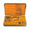HURRISE 8Pcs Crab Crackers,Crab Leg Cracker Tool,Lobster Crackers,Seafood Preparation Opener Set Crab Shrimp Cleaner Hammer Spoon Shaving Scissors Axe Fork Tweezers Little Chopping Block