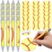 Yeaqee 32 Pcs Softball Party Favors Include 16 Pcs Softball Ballpoint Pens Black Ink Baseball Pens16 Pcs Softball Sticky Note Pad Softball Gifts Bulk for Office Home School Sports Fan Gifts Supplies
