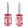 PANSHIYON Stubby Phillips Screwdriver #3,2 Pieces PH3 Phillips Screwdriver Magnetic Small Pocket for DIY Repairing