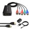 Dingsun HDMI to Component Converter HDMI to YPbPr Component RGB + R/L Audio Adapter Support 720/1080P, HDMI Converter for Apple TV, PS3/PS4, WII, Xbox, Fire Stick, Roku, DVD Players ect.