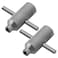 2Pcs Removal Tools for Microtech Ultratech Screws, Manual Making Cutter Screwdriver, Screw Ratchet Hand Screwdriver UT Cutter