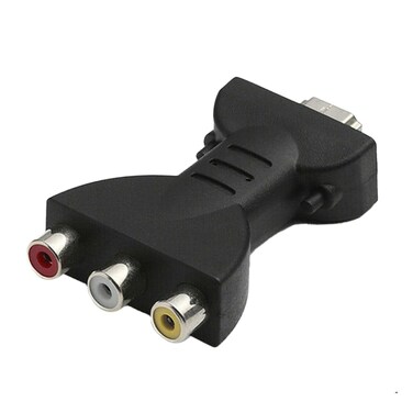 Gadpiparty 2 Pcs Audio and Video Adapter Video Cable Adapter HDTV Adapter Av Cable Adapter Av Adapter Converter