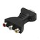 Gadpiparty 2 Pcs Audio and Video Adapter Video Cable Adapter HDTV Adapter Av Cable Adapter Av Adapter Converter