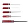 Fongmore 5 Pcs Triangle Head Magnetic Screwdrivers Set 1.8mm 2.0mm 2.3mm 2.7mm 4.2mm Triangle Screws Driver Tool Kit for Fixing Electronic Toys Battery Disassemble