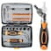 WAARG - Ratcheting Screwdriver Set -68 in 1 Socket Set &amp; Magnetic Screwdriver Bit Set with Rotatable Ratchet Handles