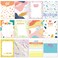12 Pieces Inspirational Sticky Notes 3 x 4 Inch Appreciation Sticky Notes Motivational Memo Pads Positive Cute Sticky Note or Studying Planner Office Supplies, 30 Sheets Each(Fresh)
