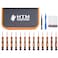 HengTianMei 18-Piece S2 Precision Screwdriver Set with Case- Torx, Phillips, Flat Head, Triangle, Hex, Micro Magnetic Screwdriver Repair Tool Kit for Computer, Phone, PC, Laptop, Eyeglass, Xbox