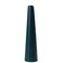 Small Ceramic Bud Vase Tall Conic Flower Single Stem Vase Vase Home Decorative Floral Centerpiece for Wedding and Office (Ink Green)