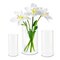 Plastic Cylinder Vase Clear Flower - 3Pcs Eylkoi Acrylic Hurricane Vases Round Glass Vases Pot Container for Display Tulips Wide Wedding Party, Table, Centerpieces, Home, Shatter-Proof, 8,10,12&#39;&#39; (H)