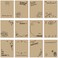 12 Pcs Sticky Notes 3 x 4 Inch Cute Sticky Notes Post Notes Motivational Stick Pads Appreciation Self Sticky Notes for Office School, 30 Sheets Each
