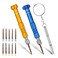 Precision Glasses Screwdriver for Eyeglass Repairing, Portable Mutifuntional 13 In 1 Precision Screwdriver Set for Sunglasses,Watch, Laptop, Electronics, Cellphone and Jewelry
