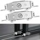 Sliding Door Rollers Replacement,304 Stainless Steel Heavy Duty Ball Tandem Wheels Bearing,Patio Sliding Glass Door Roller Assembly Height Adjustable,2 Pack
