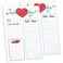 Nurse Appreciation Notepads 2 Pieces Adhesive Nursing Gifts Cute Nurse Notepad Funny Notepads Nurse Sticky Notes for Nurse's Day School Office Home Supplies