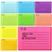 BABORUI 9 Pack to Do List Sticky Notes, 450 Sheets Self-Stick to Do Sticky Notes with Line, 3x4 Inch Aesthetic to Do List Notepad Bulk, Home Office School Planner Reminder Supplies