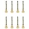 ZZHXSM 8PCS Spring Plunger Door Locks Cot Spring Locks Spring Latch Switches 55MM Plastic Handles for Cots Cupboards Pet Door Stops and Window Screens