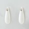 Hanging Ceramic Wall Vases,7.9 Inch,Set of 2,Wall Plant Holder,Cubicle Modern Decor Wall Plant Holder Vase for Indoor Plants,Propagation Wall Hanging,Hanging Flower Pots for Air Vases,White