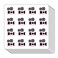 Movie Planner Stickers, 0.5 Inch Theater Scrapbooking Arts Calendar Kids Crafting 208-Pack