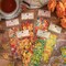 MAXLEAF 90PCS Foil Gold Autumn Maple Leaves Flowers Fruits Clear Waterproof Bookmark Stickers for Scrapbooking Planner Photos Album Decorations