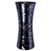 ZHIPINHUI 11.6" H Black Golden Mosaic Vase,Exquisite Craftsmanship Glass Vase.Decor Home Modern Tall Vase.All Handmade Mosaic Vases.Beautiful Glass Vase for Home&amp;Office Decor.Unique Mosaic Vase Gift