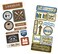 Lake Stickers For Scrapbooking - Lake Scrapbook Sticker for Planner, Photo Album, Decor, DIY Crafts, Journal - Decorative Camping Stickers Set with Nature, Lake Life, Outdoor Adventure Theme - 2 Items