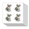 Watercolor Koala Stickers 1in for Scrapbooking, Arts, Craft, Kids DIY, Calendars Journals 80-Pack
