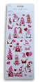 Valentine's Day Gnome Stickers for Journaling, Scrapbooking, Cardmaking, Arts &amp; Crafts - 24 Pieces