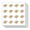 Waffle Planner Stickers, 0.5in Monthly Scrapbooking Arts Calendars Crafting 208-Pack