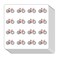 Bicycle Planner Stickers, 0.5in Monthly Scrapbooking Kids DIY Calendar Crafting 208-Pack