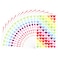 1260 Pcs Mini Heart Stickers for Scrapbooking, Boho Tiny Stickers Small Cute Stickers Self-Adhesive Pastel Stickers Vinyl Love Decals for Water Bottle, Laptop, Cellphone Case, Craft Making Supplies