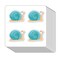 Snail Stickers 1in for Scrapbooking, Arts, Craft, Kids DIY, Calendars Journals 80-Pack