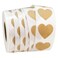 1 Roll Kraft Heart Shape Stickers 1 inch Self-AdhesiveTag Label for Gift Box Scrapbooking Invitation DIY Crafting, 500 Pcs