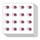 Pink Ladybug Planner Stickers, 0.5in Scrapbooking Kids DIY Calendar Crafting 208-Pack